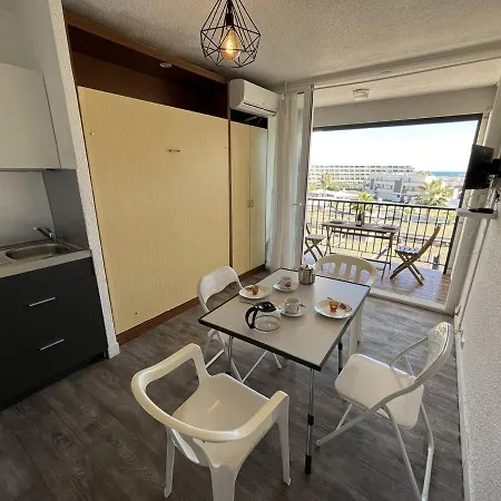 Studio Naturiste Cap D'agde Avec Terrasse Et Parking Prive, Proche Plage - Fr-1-249a-34 Apartment Agde