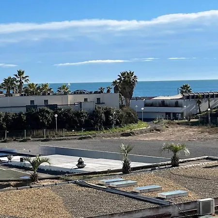 Apartment Studio Naturiste Cap D'agde Avec Terrasse Et Parking Prive, Proche Plage - Fr-1-249a-34